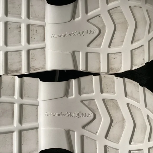 Alexander McQueen Tread Slick Canvas Platform Sneakers, Size 41 - Picture 9 of 14